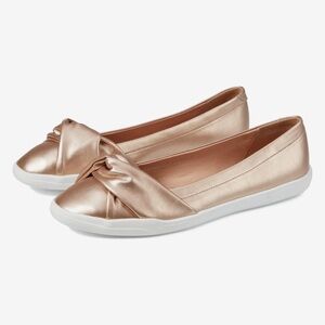 NEW Blowfish Malibu Roxanne Ballet Flats in Champagne Virgo, Size 7.5